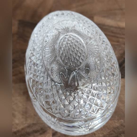 Vintage Fostoria Crystal Egg for Avon - Picture 5 of 8